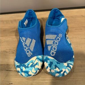 Adidas Kids Water Blue Shoes Size 2